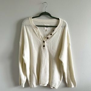 Aerie Oversized Bottom Sweater